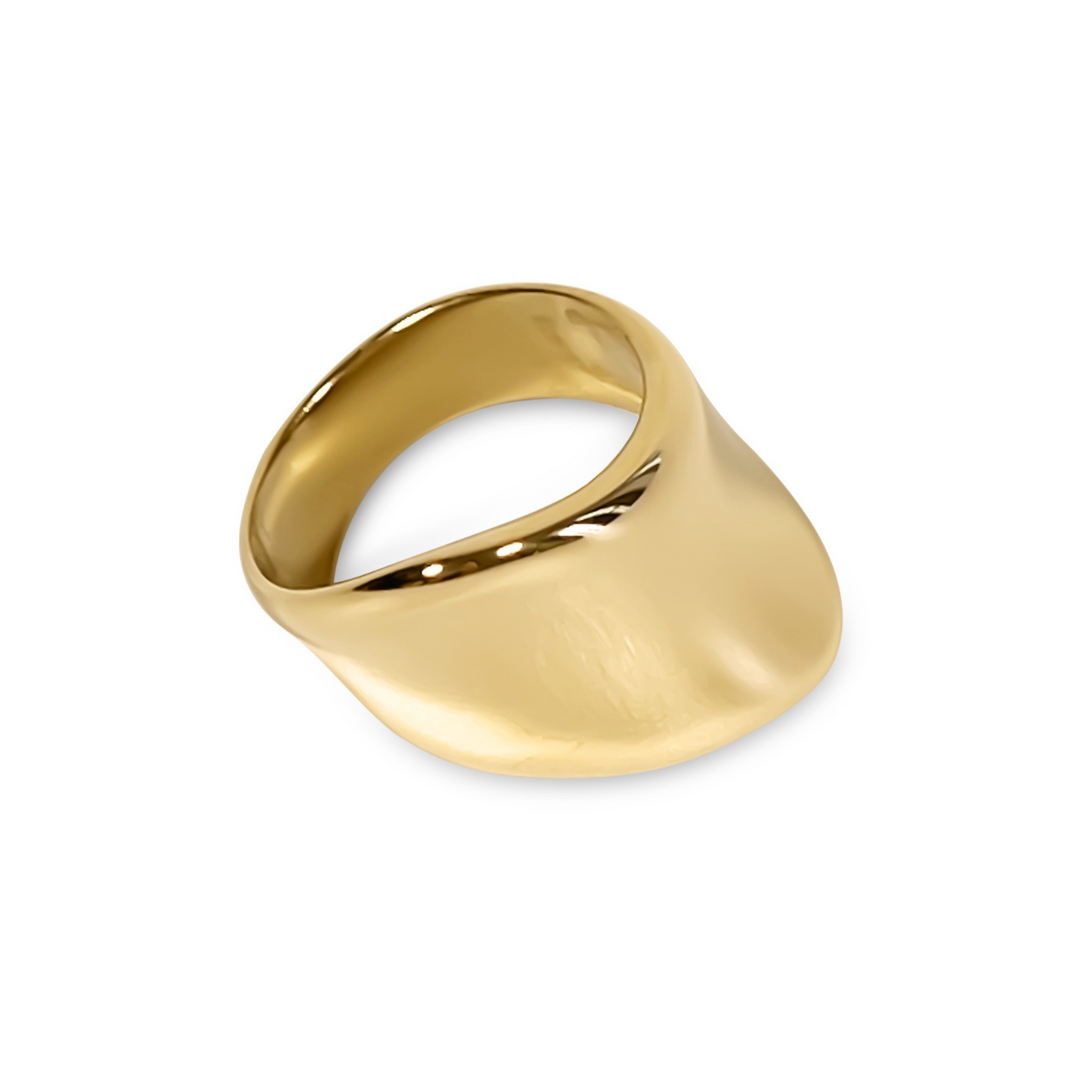 Thera Tidal Signet Ring