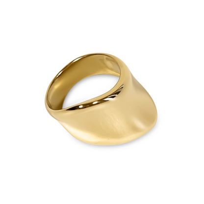 Thera Tidal Signet Ring